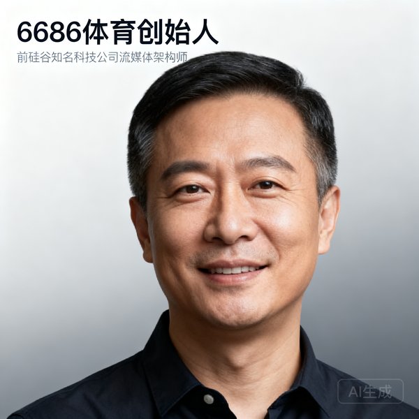 6686体育创始人张磊的头像照片，他曾是硅谷知名科技公司的流媒体架构师，拥有丰富的技术背景
